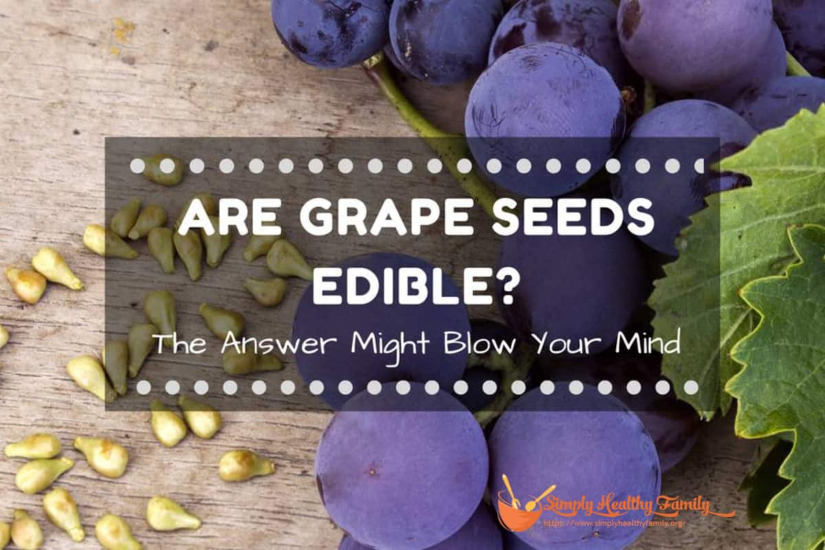 Are Grape Seeds Edible? The Answer Might Blow Your Mind