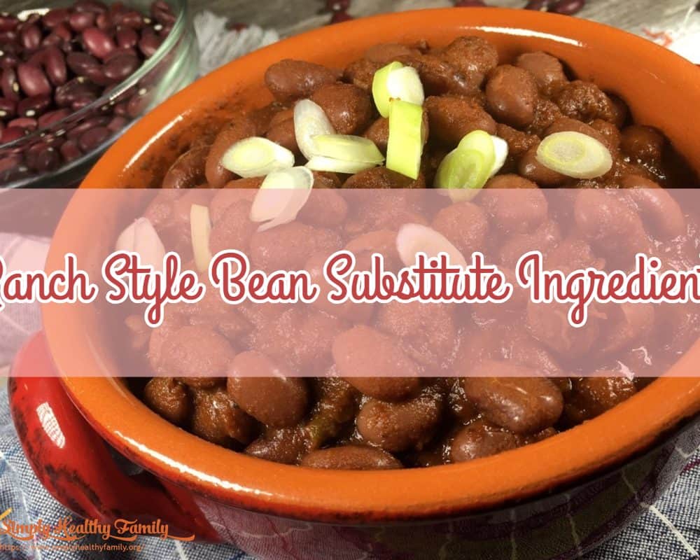 Ranch Style Bean Substitute Ingredients