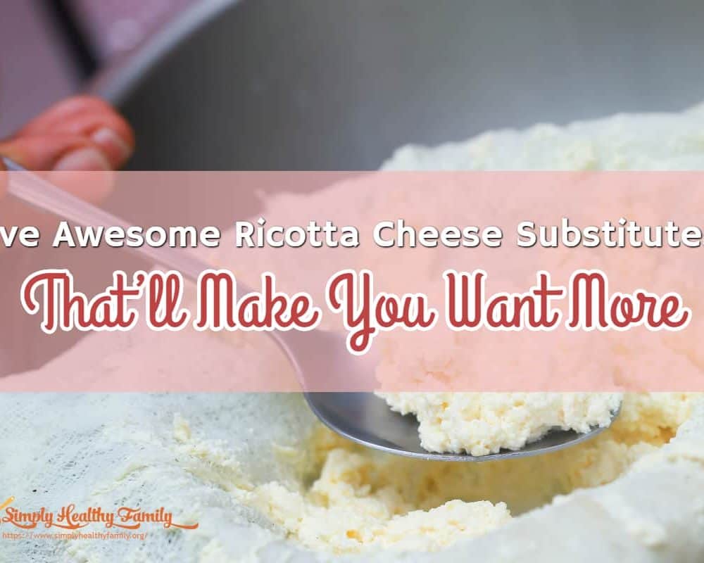 Five Awesome Ricotta Cheese Substitutes That’ll Make You Want More