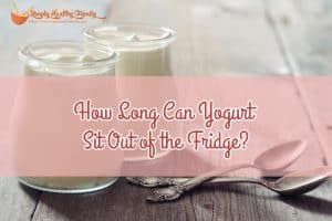 How Long Can Yogurt Sit Out of the Fridge_
