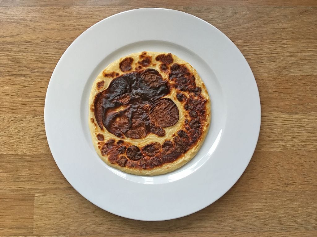What temp to cook pancakes.1.