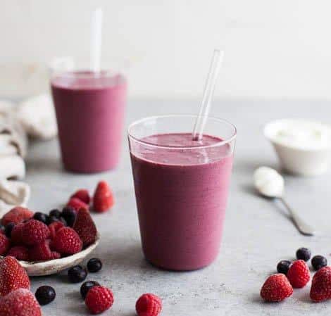 The Triple Berry Smoothie