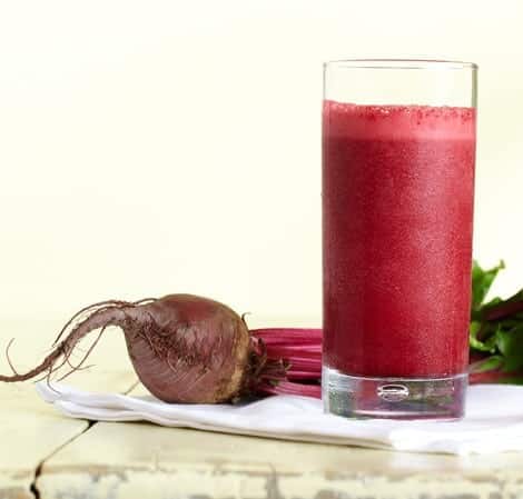 Kid Friendly Beet, Strawberry, and Cranberry Smoothie