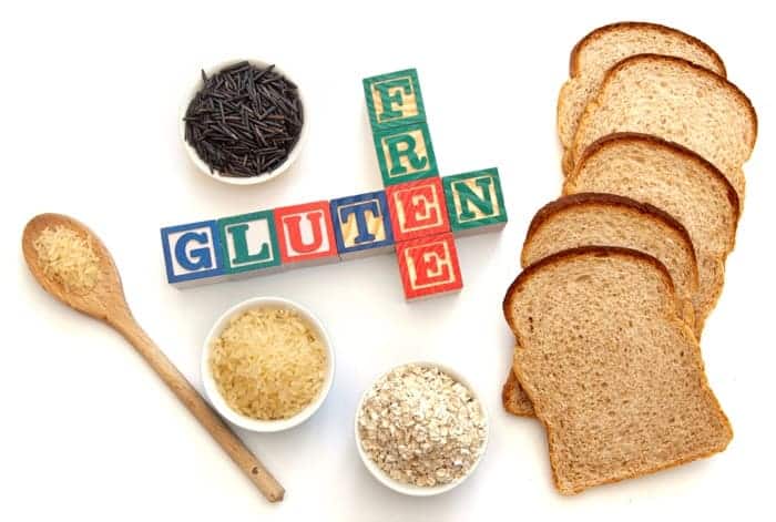 wheat, barley, rye, oat and bread