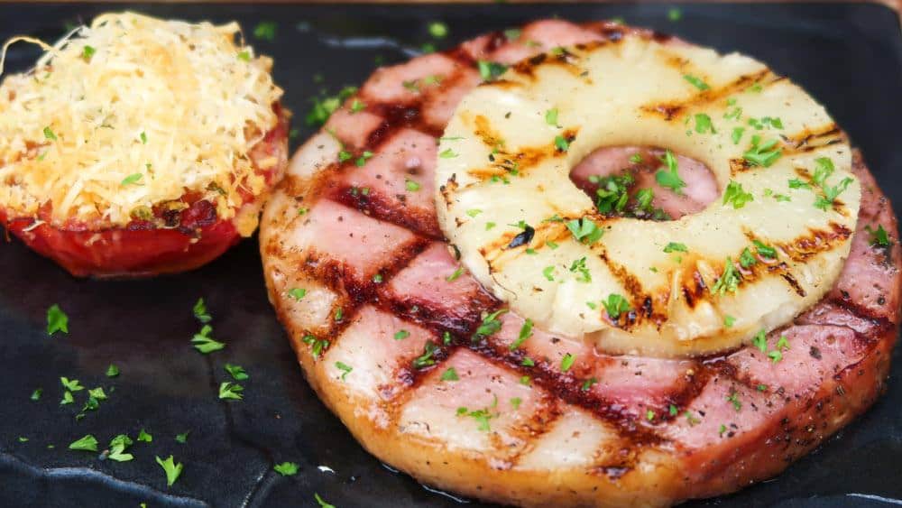 Grilled Ham Steak