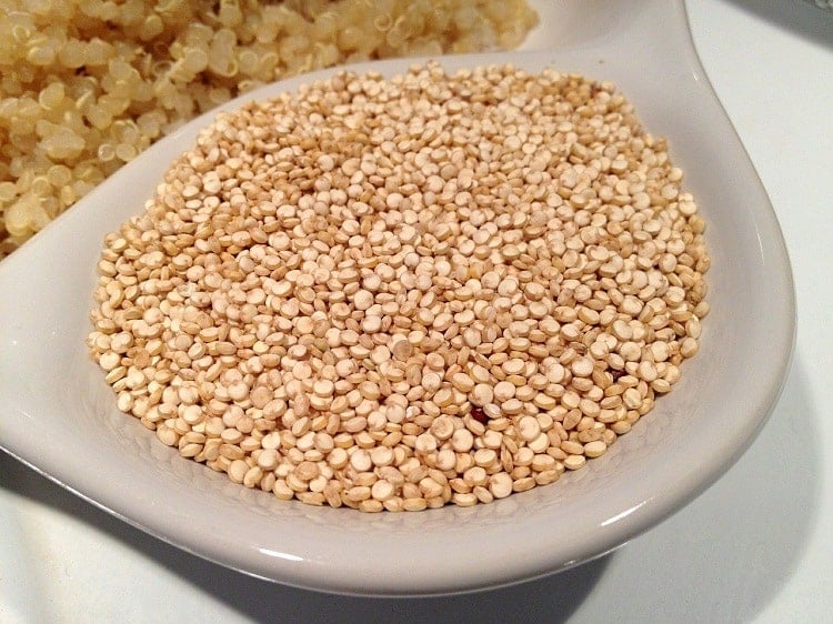 A bowl of Quinoa
