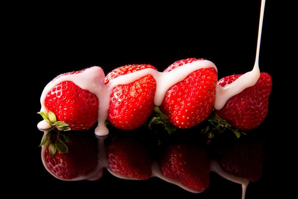 Pour Over Fresh Strawberries