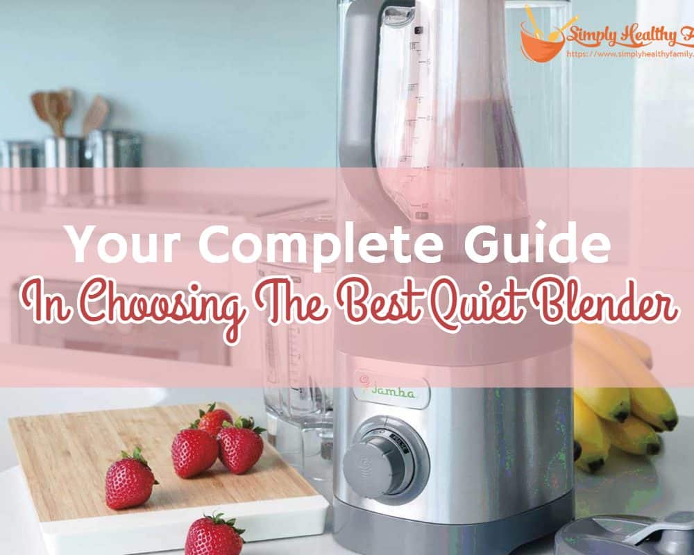 Your Complete Guide In Choosing The Best Quiet Blender Simply Healthy Family
