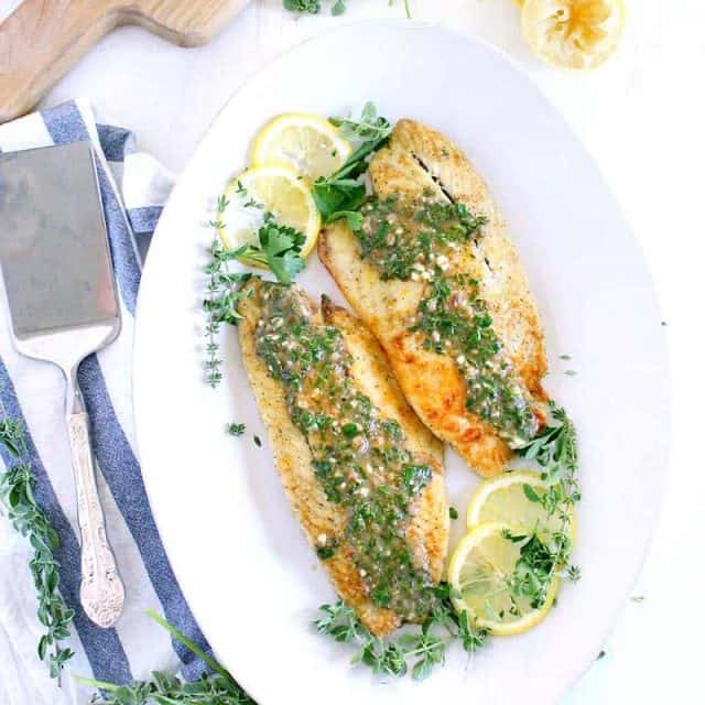 What Does Sea Bass Taste Like? 4 Fried Sea Bass with Lemon Garlic Sauce