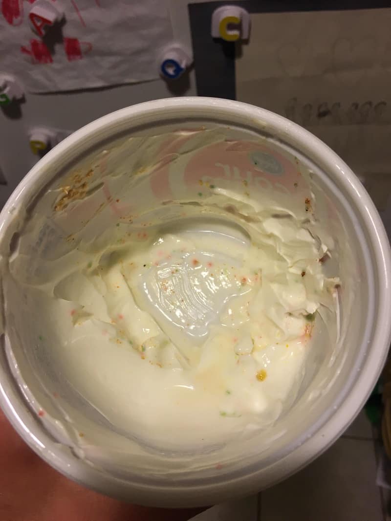 sour cream spoilage