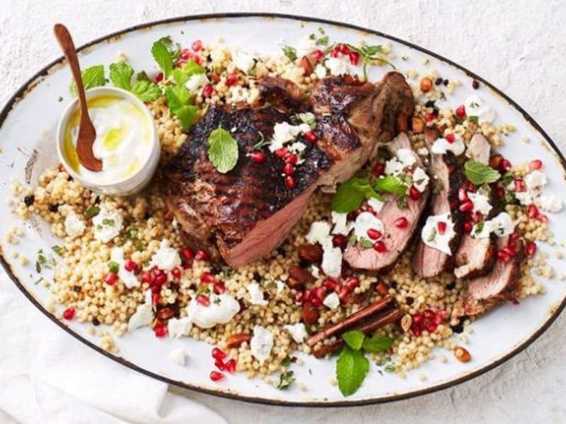 lamb and couscous