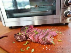 how to cook steak in a toaster oven