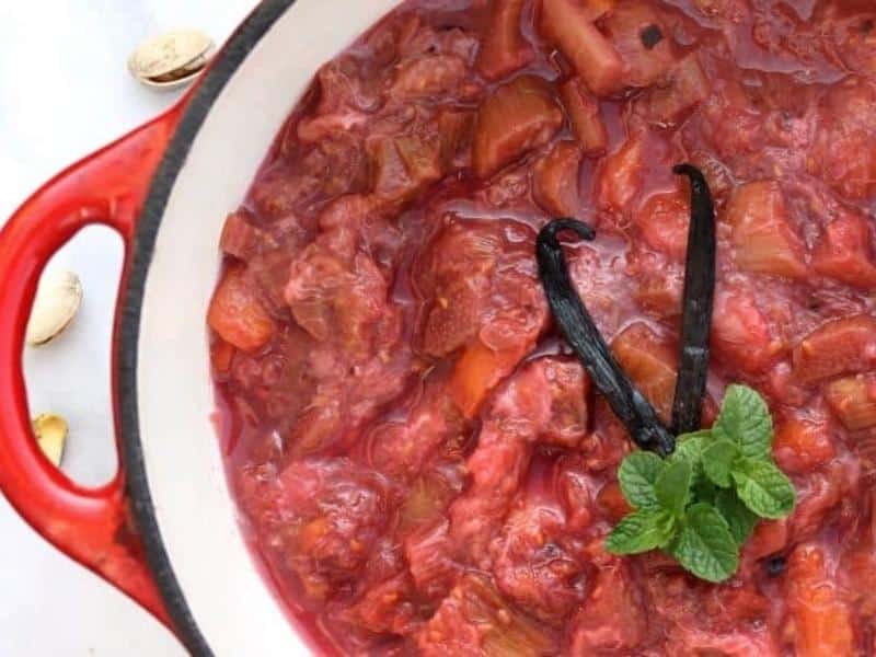 Rhubarb Stew