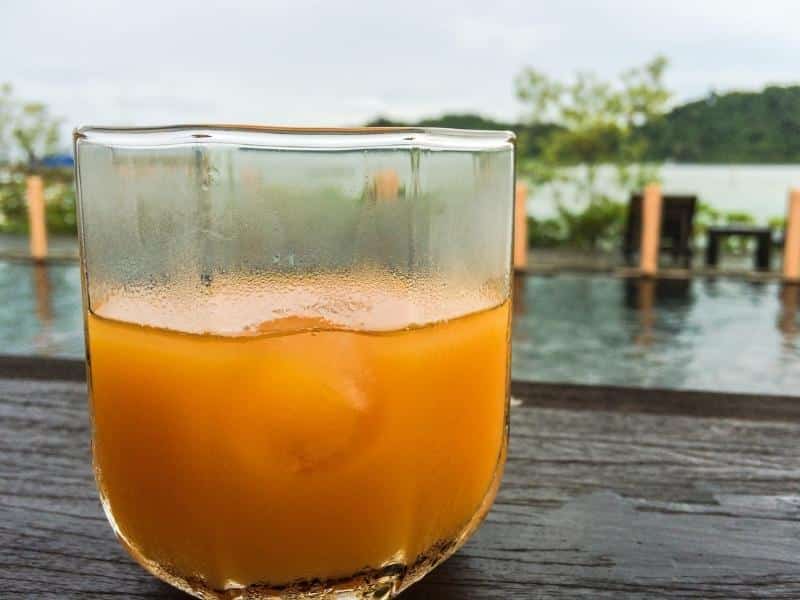 Storing Orange Juice