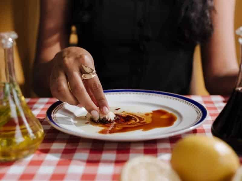 tasting vinegar