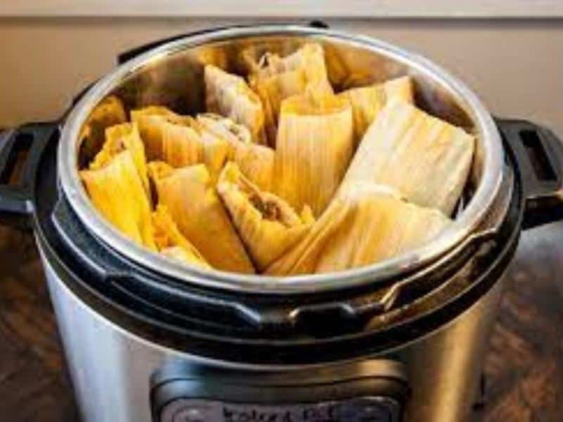 Reheat Tamales on a stove in an instant pot