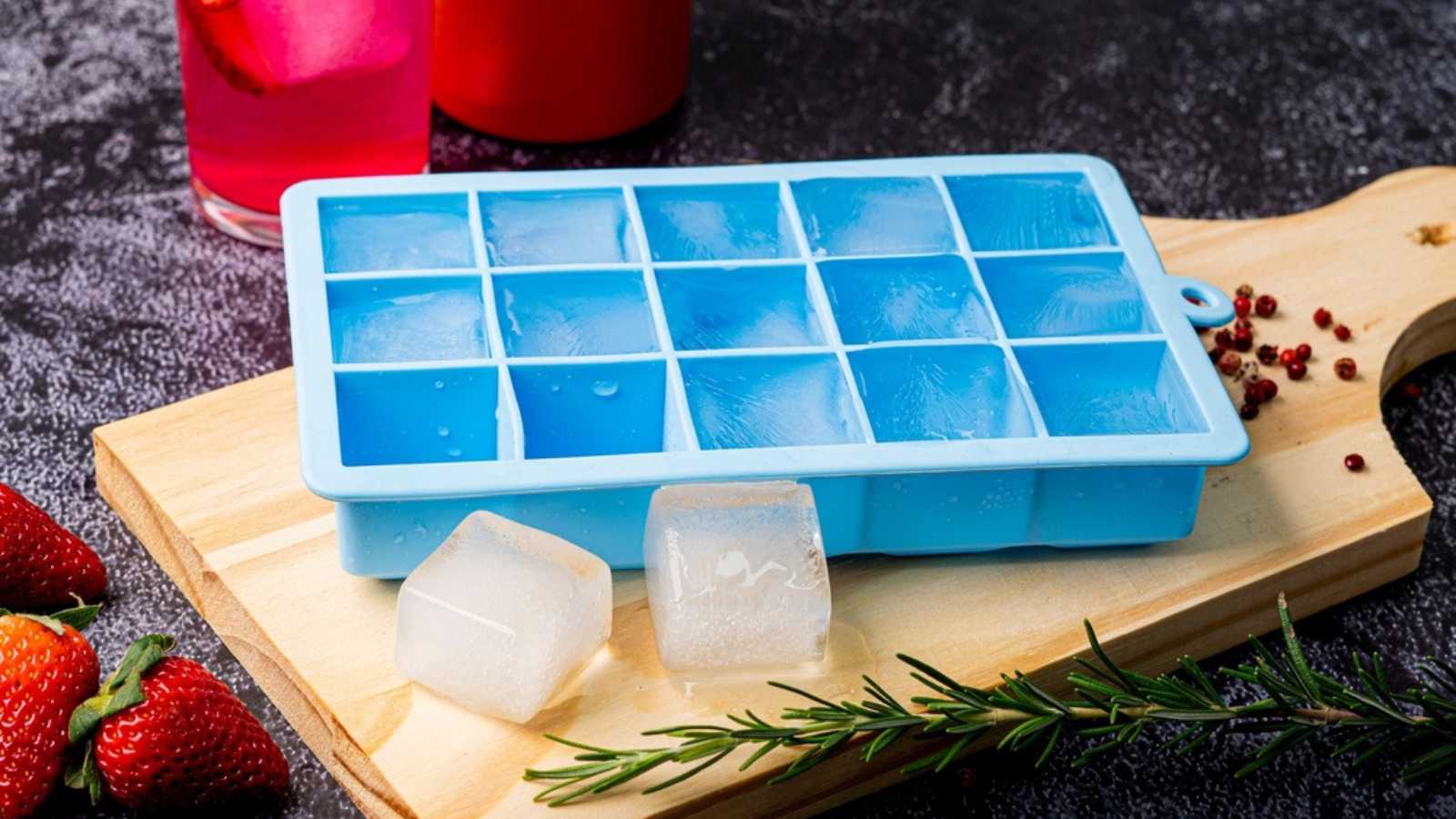 Ice Cubes in tray
