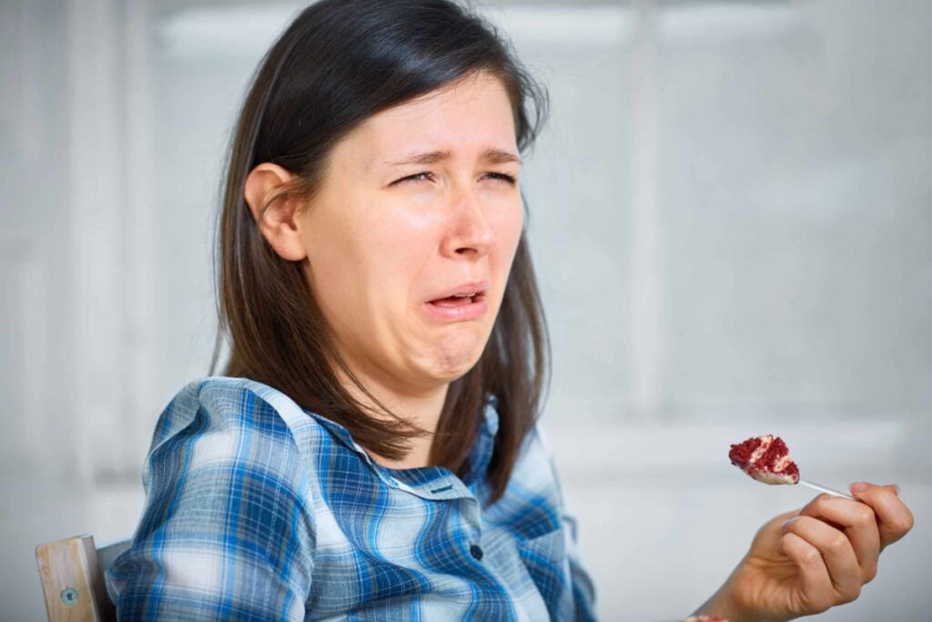 15 Desserts Chefs Never Order 17 Woman Finding Food Disgusting