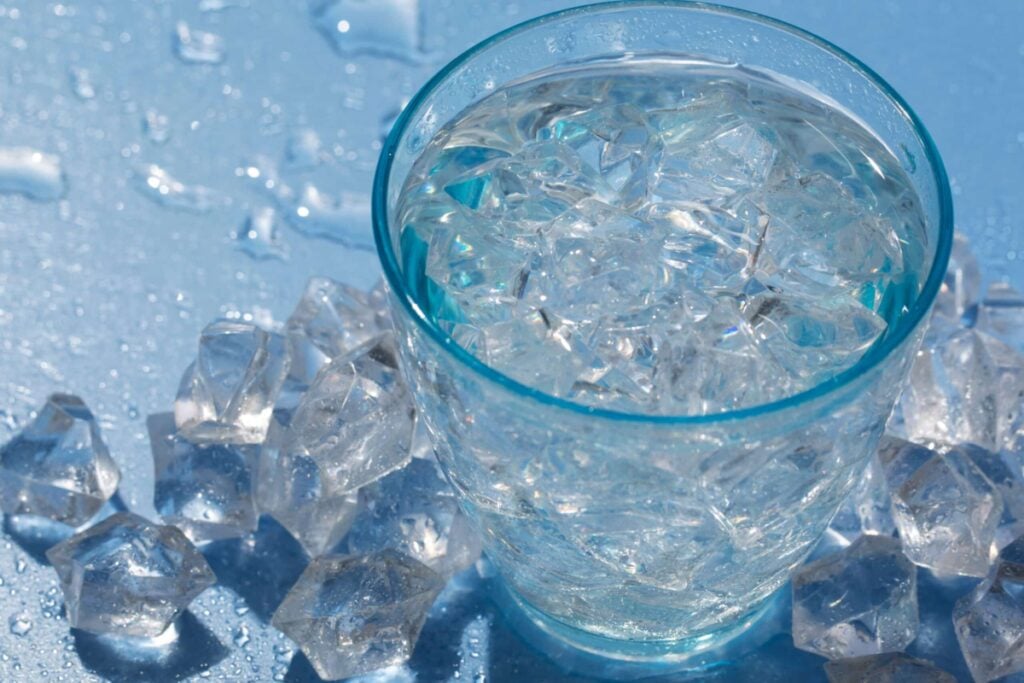 Ice with Water